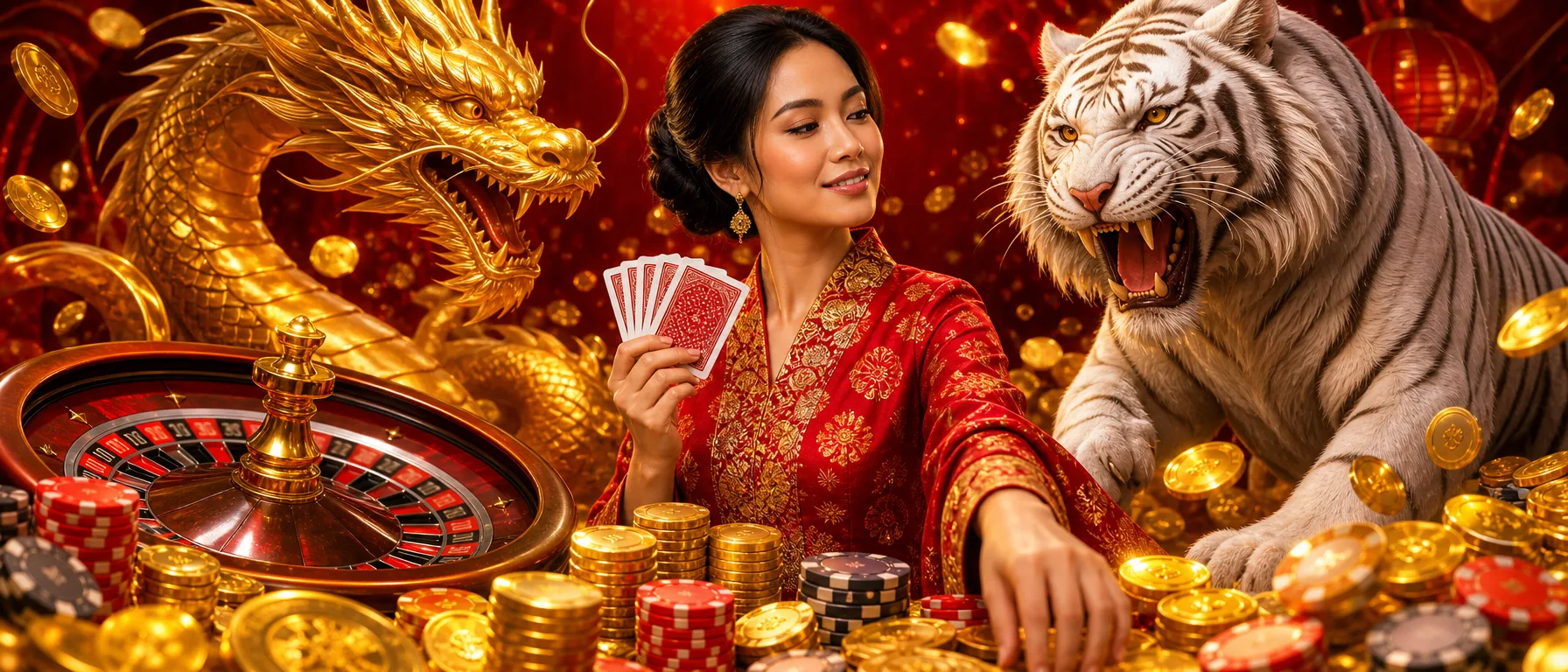 Got questions before you join 100cuci?. Whether you're curious about our games, promotions, or how player a… – dragon tiger fortune illustration